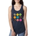 thumbnail image 1 of Women's Racerback Tank Top - Love Food Donuts Doughnuts, 1 of 5