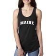 thumbnail image 1 of Women's Racerback Tank Top - Maine, 1 of 5