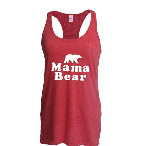 Women's Racerback Tank Top - Mama Bear