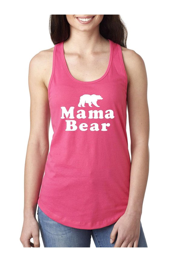 Women's Racerback Tank Top - Mama Bear