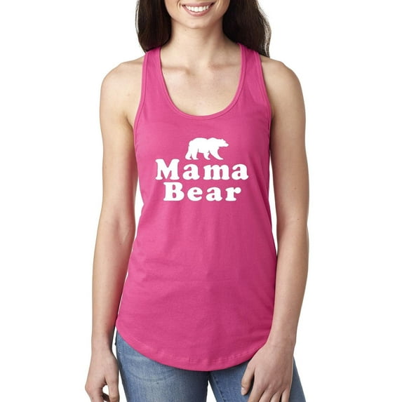 Women's Racerback Tank Top - Mama Bear