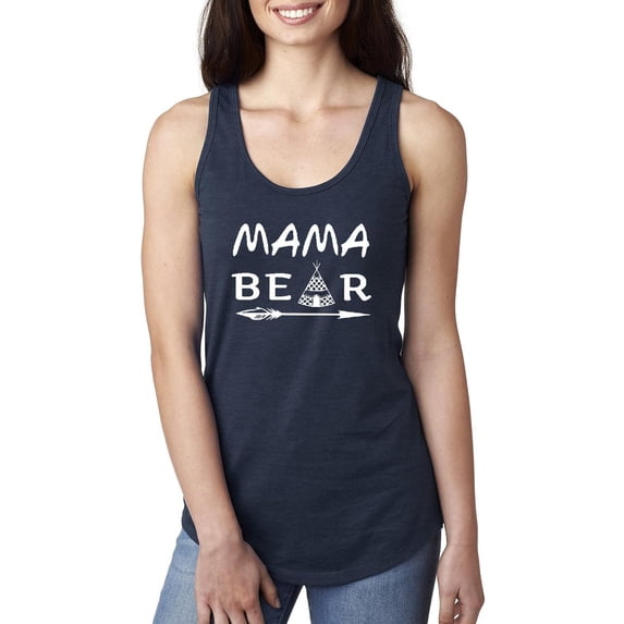 Women's Racerback Tank Top - Mama Bear