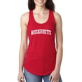 thumbnail image 1 of Women's Racerback Tank Top - Massachusett, 1 of 5