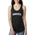 thumbnail image 1 of Women's Racerback Tank Top - Minnesota, 1 of 5