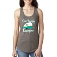 thumbnail image 1 of Women's Racerback Tank Top - ONE HAPPY CAMPER, 1 of 5