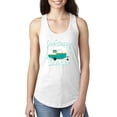 thumbnail image 1 of Women's Racerback Tank Top - ONE HAPPY CAMPER, 1 of 5