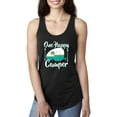 thumbnail image 1 of Women's Racerback Tank Top - ONE HAPPY CAMPER, 1 of 5