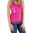 thumbnail image 1 of Women's Racerback Tank Top - October All About Cancer, 1 of 5