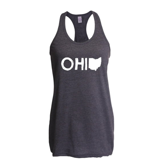 IWPF - Women's Racerback Tank Top - Ohio Map