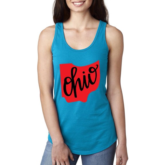 Women's Racerback Tank Top - Ohio