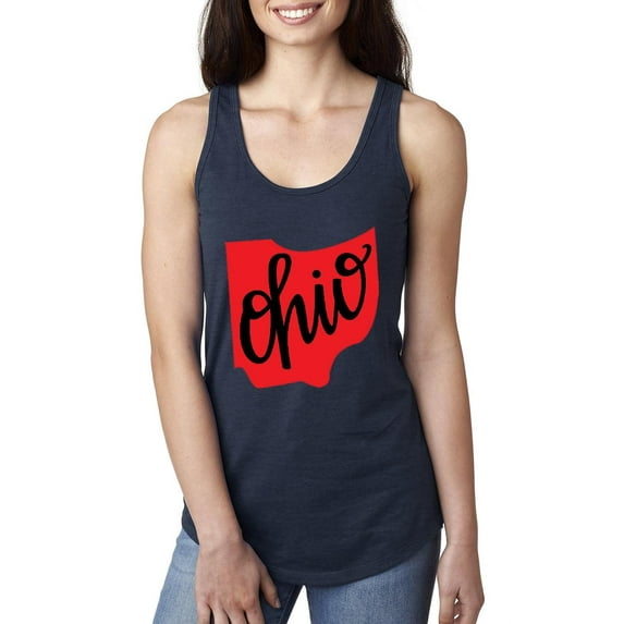 Women's Racerback Tank Top - Ohio