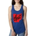 thumbnail image 1 of Women's Racerback Tank Top - Ohio, 1 of 5