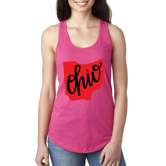 Women's Racerback Tank Top - Ohio