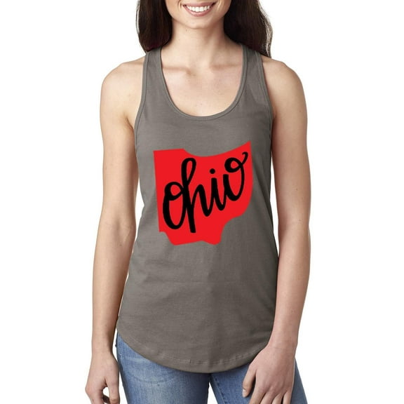 Women's Racerback Tank Top - Ohio