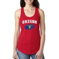 thumbnail image 1 of Women's Racerback Tank Top - Oregon, 1 of 5