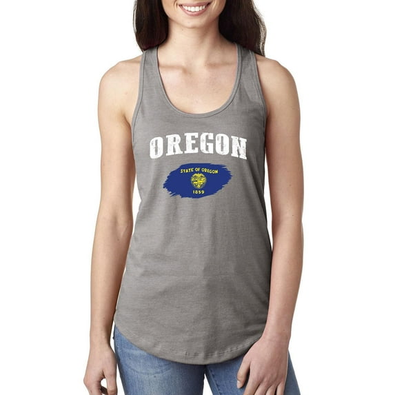 Women's Racerback Tank Top - Oregon