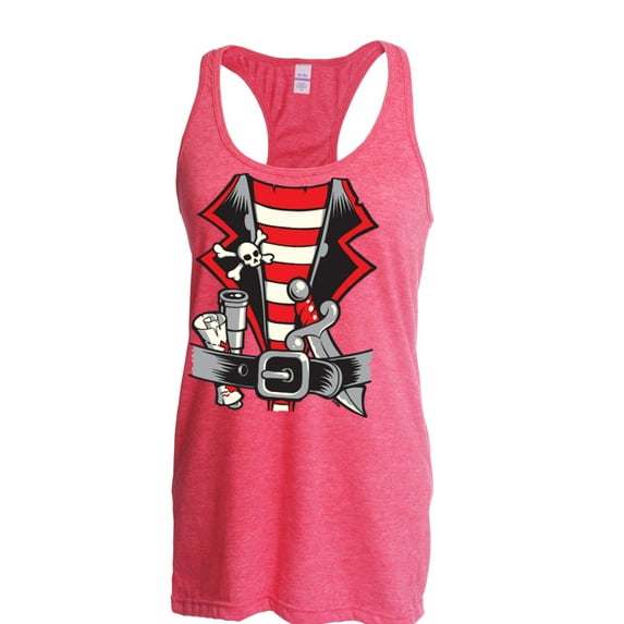 Women's Racerback Tank Top - Pirate Costume