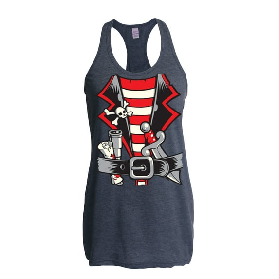 Women's Racerback Tank Top - Pirate Costume