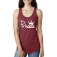 thumbnail image 1 of Women's Racerback Tank Top - Princess Crown, 1 of 3