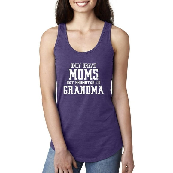 Women's Racerback Tank Top - Promoted to Grandma