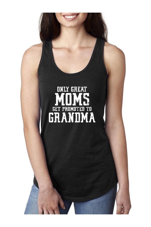 Women's Racerback Tank Top - Promoted to Grandma