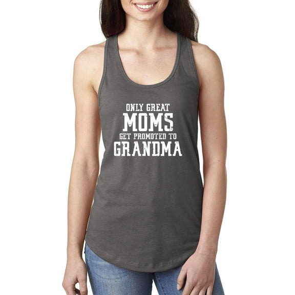 Women's Racerback Tank Top - Promoted to Grandma