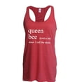 thumbnail image 1 of Women's Racerback Tank Top - Queen Bee I Call, 1 of 5