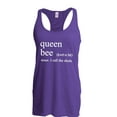 thumbnail image 1 of Women's Racerback Tank Top - Queen Bee I Call, 1 of 5