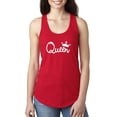 thumbnail image 1 of Women's Racerback Tank Top - Queen Crown, 1 of 5
