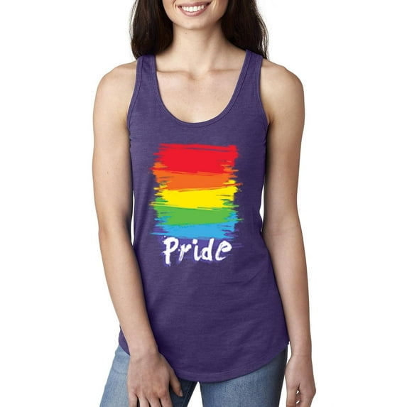 Women's Racerback Tank Top - Rainbow Pride