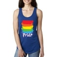 thumbnail image 1 of Women's Racerback Tank Top - Rainbow Pride, 1 of 5