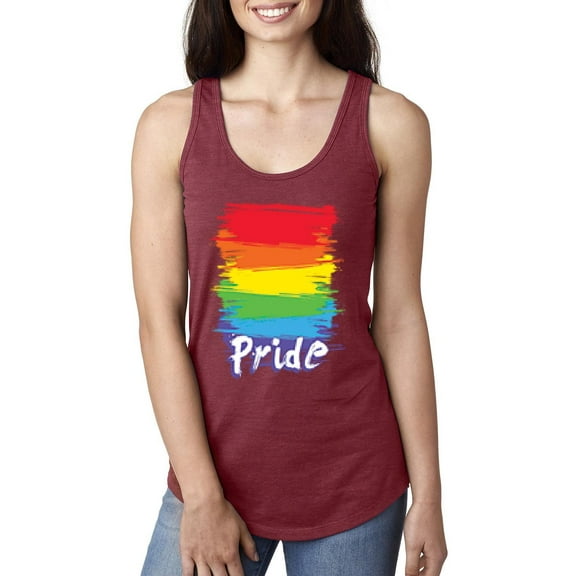 Women's Racerback Tank Top - Rainbow Pride