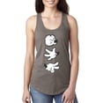 thumbnail image 1 of Women's Racerback Tank Top - Rock Paper Scissors, 1 of 5