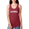 thumbnail image 1 of Women's Racerback Tank Top - Sacramento, 1 of 3