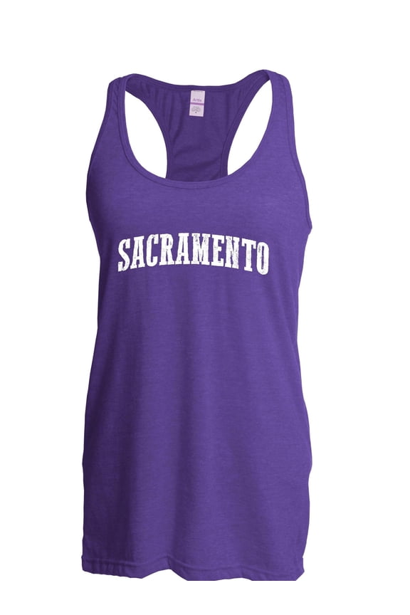 Women's Racerback Tank Top - Sacramento