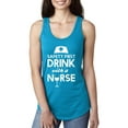 thumbnail image 1 of Women's Racerback Tank Top - Safety First With A Nurse, 1 of 5