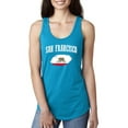 thumbnail image 1 of Women's Racerback Tank Top - San Francisco, 1 of 5