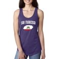 thumbnail image 1 of Women's Racerback Tank Top - San Francisco, 1 of 3