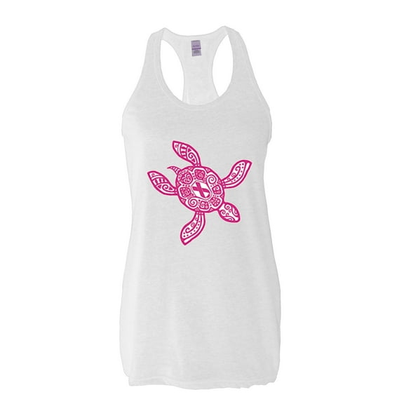 Women's Racerback Tank Top - Sea Turtle Hawaii