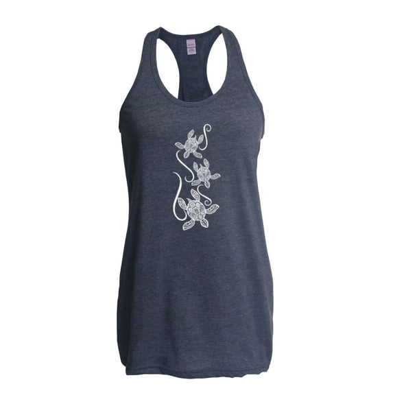 Women's Racerback Tank Top - Sea Turtles Hawaii