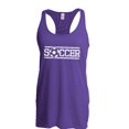 thumbnail image 1 of Women's Racerback Tank Top - Soccer With Ball, 1 of 5