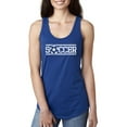thumbnail image 1 of Women's Racerback Tank Top - Soccer With Ball, 1 of 5