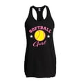 thumbnail image 1 of Women's Racerback Tank Top - Softball Girl, 1 of 5