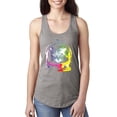 thumbnail image 1 of Women's Racerback Tank Top - Space Cat, 1 of 5