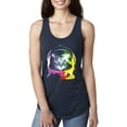 thumbnail image 1 of Women's Racerback Tank Top - Space Cat, 1 of 5