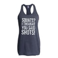 thumbnail image 1 of Women's Racerback Tank Top - Squats I Thought You Said, 1 of 5