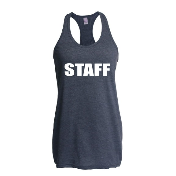 Women's Racerback Tank Top - Staff