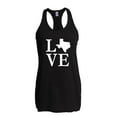 thumbnail image 1 of Women's Racerback Tank Top - Texas Flag, 1 of 5