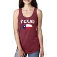 thumbnail image 1 of Women's Racerback Tank Top - Texas Flag, 1 of 3