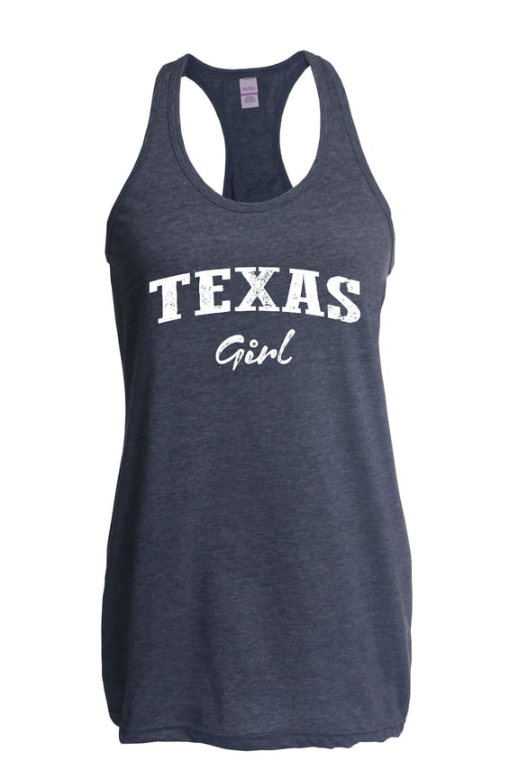 Women's Racerback Tank Top - Texas Girl